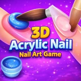 3D Acrylic Nail: Nail Art Game
