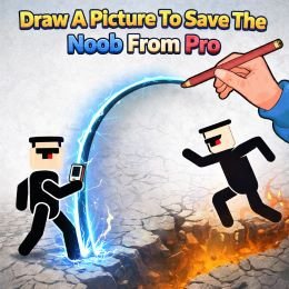 Draw A Picture To Save The Noob From Pro 