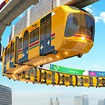 Elevated Train Driving Simulator Sky Tram Driver