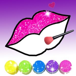 Glitter Lips Coloring Game