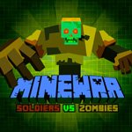 Minewar Soldiers vs Zombies