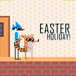 Mordecai and Rigby Easter Holiday