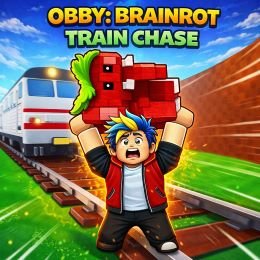 Obby: Brainrot Train Chase 