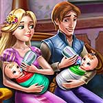 Rapunzel Twins Family Day