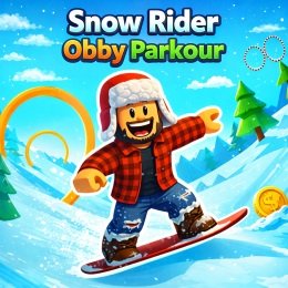 Snow Rider Obby Parkour 