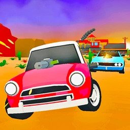 Super Car Battle : A Two Player Racing Game